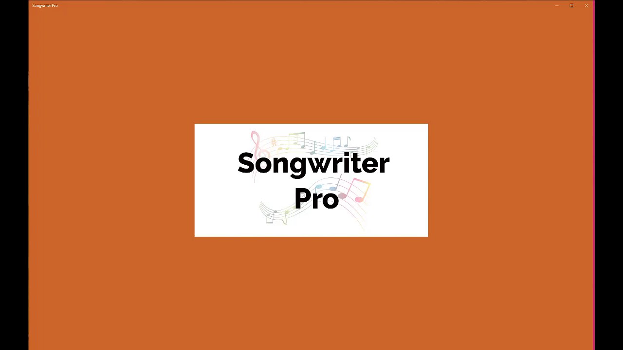 Songwriter Pro Demo