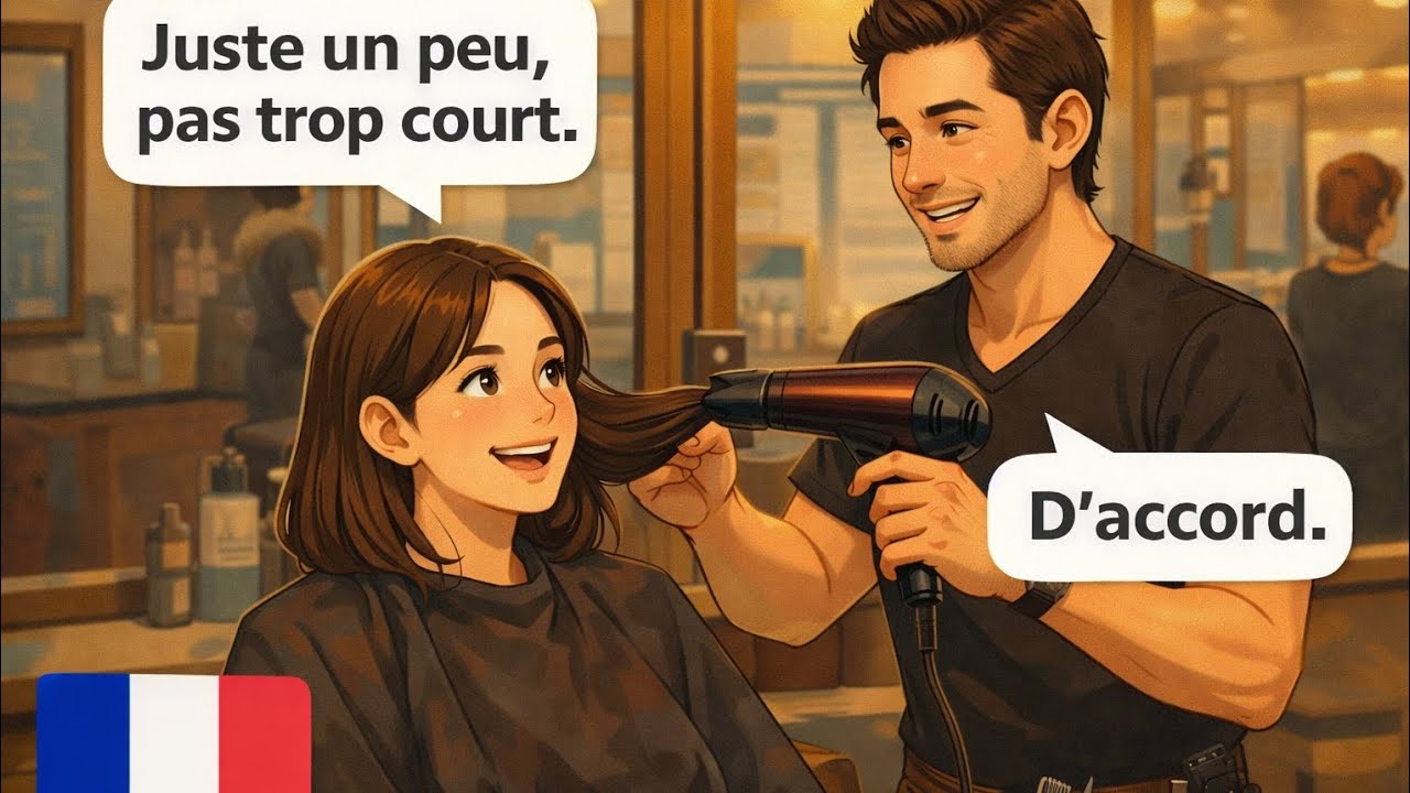 5 Real-Life French Conversations You MUST Know 🇫🇷 (A1–A2 Everyday Situations)