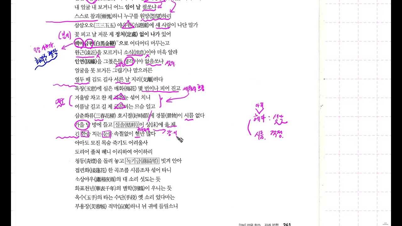 2027 수능특강 문학 갈래복합 4-1 : 허난설헌