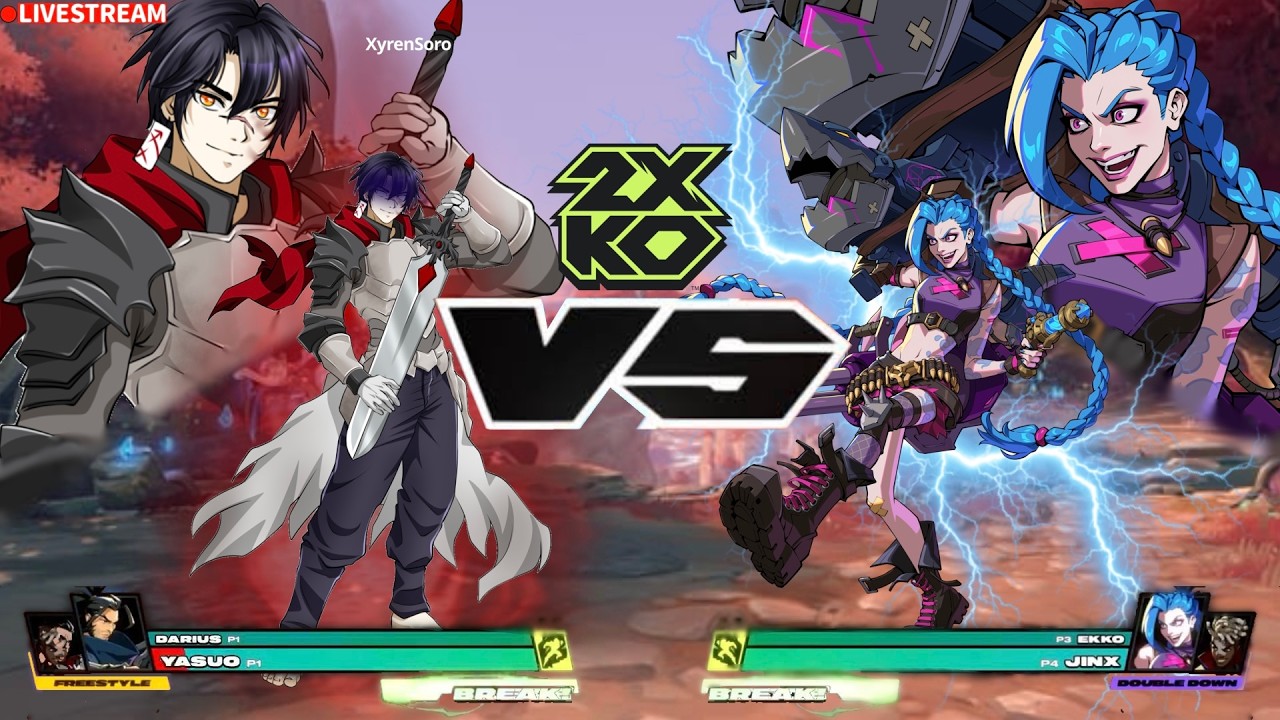 [LIVE] First time playing RIOT's fighting game!!! | 2XKO | ENVtuber | 📷  @xyren_soro​