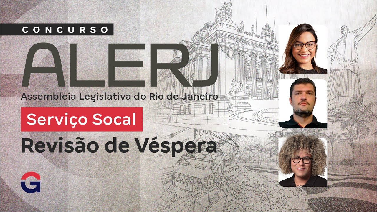 Concurso ALERJ | Serviço Social: Revisão de Véspera