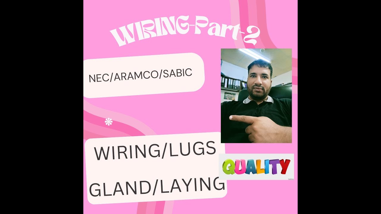 CABLE GLAND/CABLE LUGS /LAYING  AS PER NEC