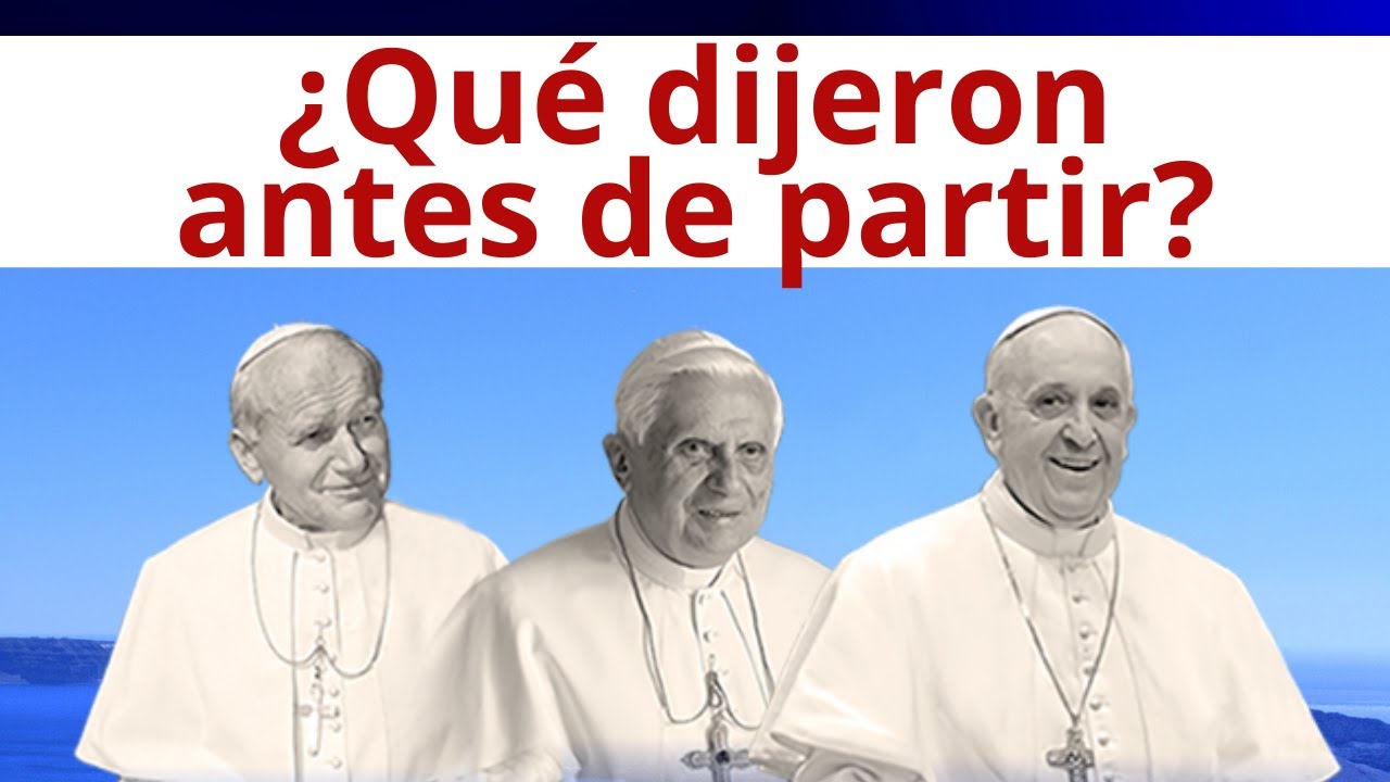 Los PEDIDOS del Papa FRANCISCO, BXVI y Juan Pablo II