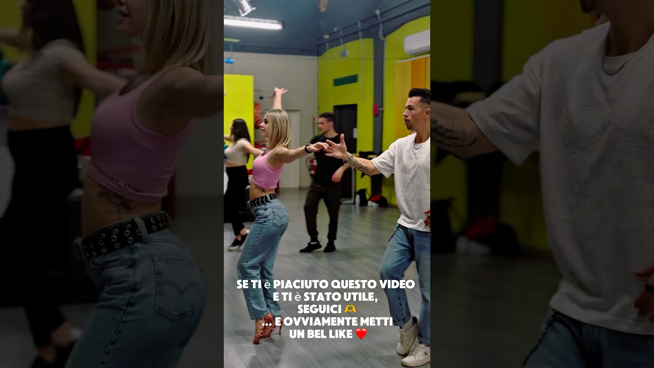 Lezione di Bachata con Matte y Vero #bachata #tutorialdibachata
