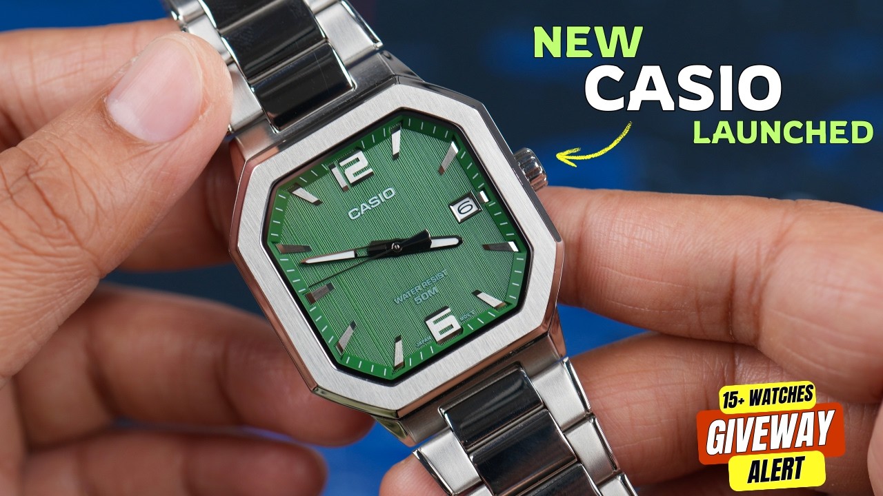 NEW Casio⌚MTP-B195D – The Best Green Watch?