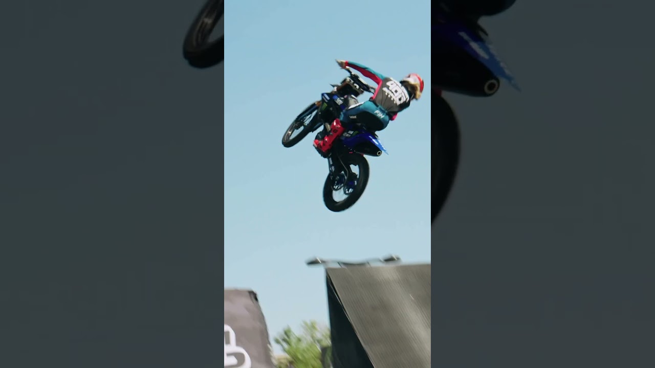 Vicki Golden hitting a whip at the Calgary Stampede!