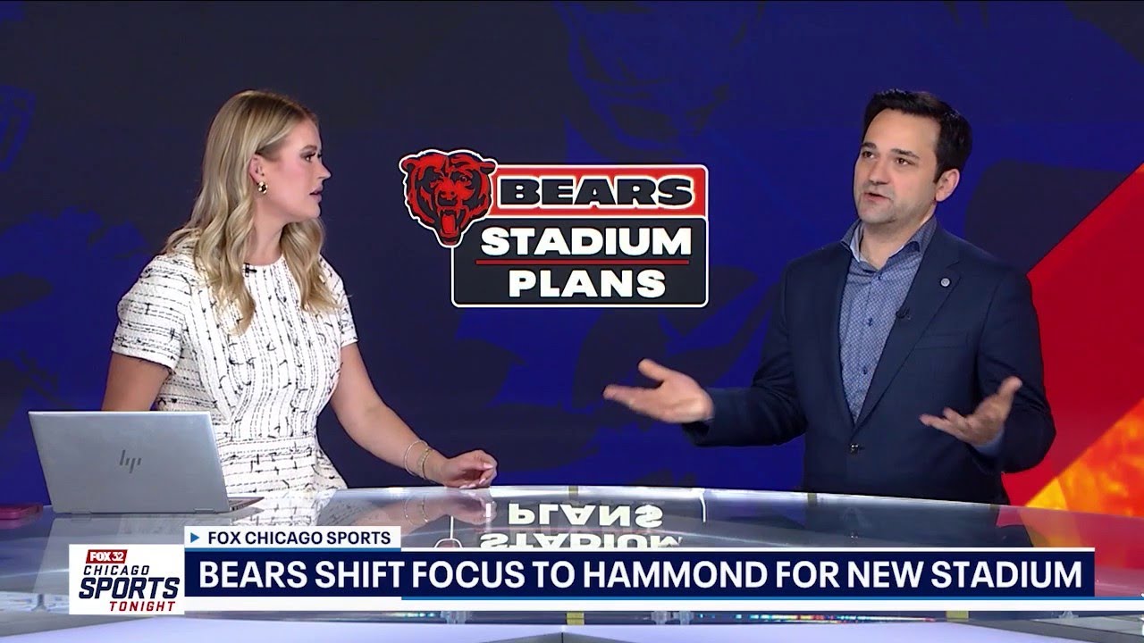 Bears shift focus to Hammond for new stadium | Chicago Sports Tonight