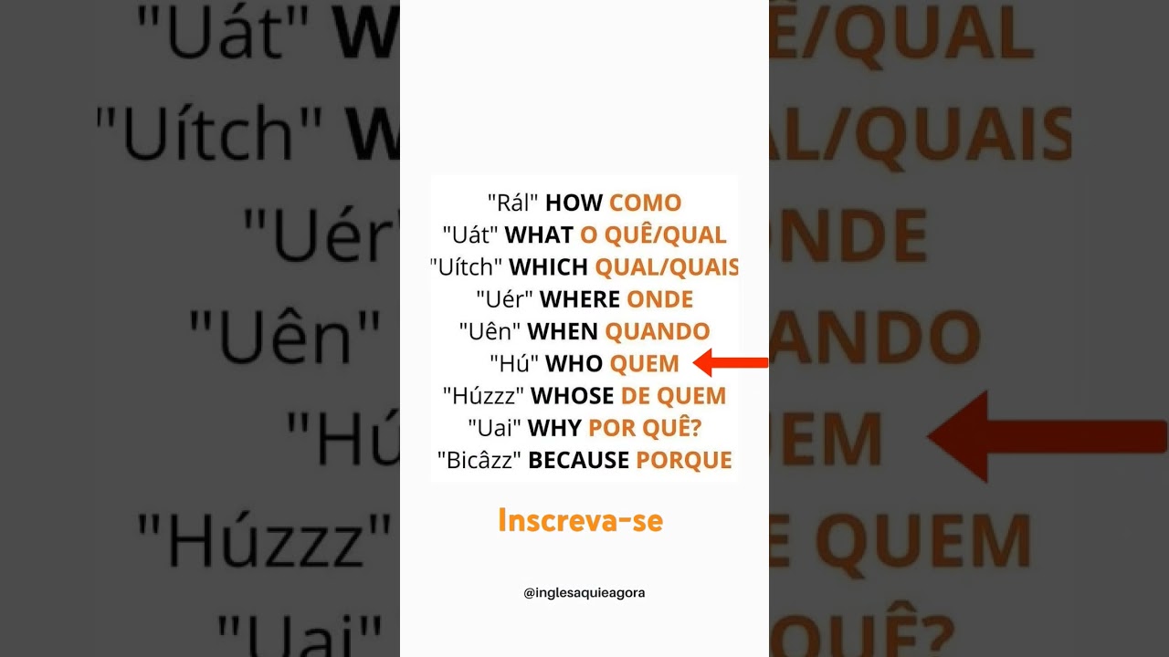 Ingl&ecirc;s Dicas #ingles #idiomas #english #inglesonline #ingl&ecirc;s #estudaringles