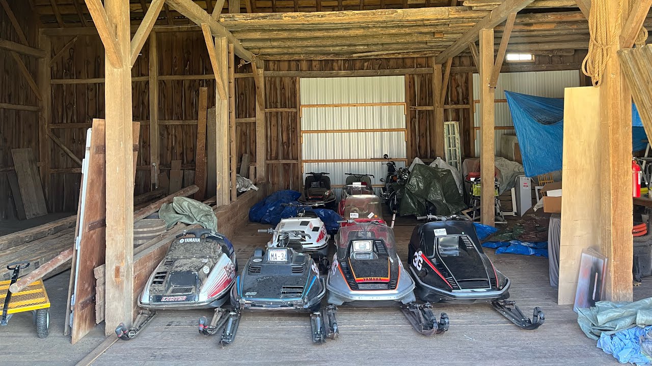 Fall Shop Update 19 Vintage Yamaha Snowmobiles!