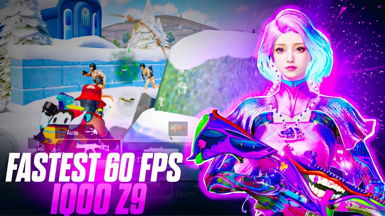 FASTEST 60 FPS PLAYER 🔱 IQOO Z9| BEST BUDGET GAMING PHONE UNDER 18K 💀