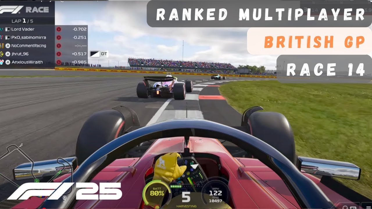 F1 25 - Ranked Multiplayer @ British GP | Race 14