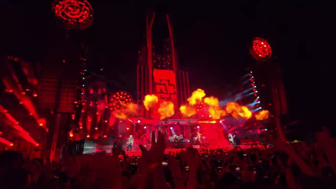 Rammstein - Mein Herz Brennt (Reggio Emilia 21.07.2024)