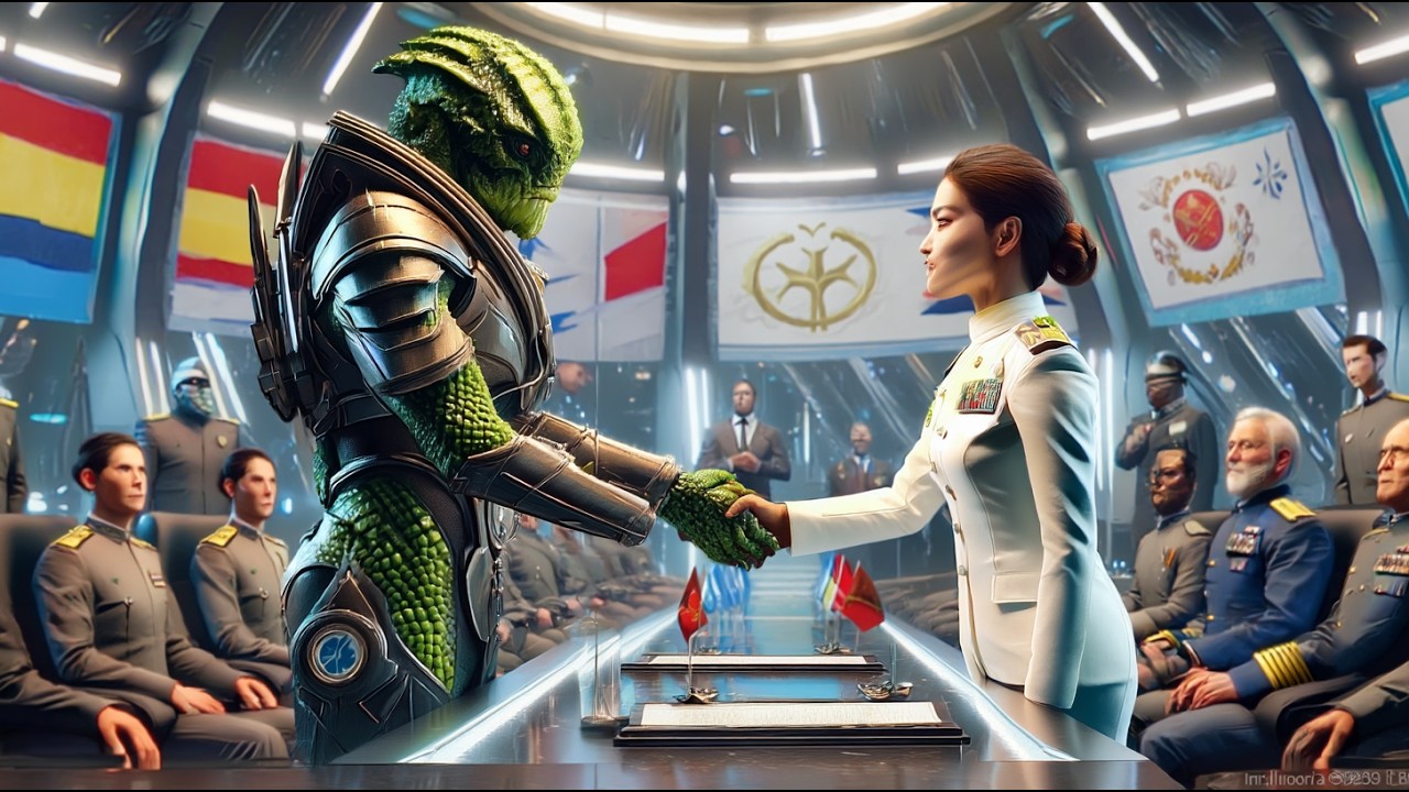 The Alien General Said, “Humans Will Kneel.” She Replied, “Kneel First.” Sci-Fi | HFY