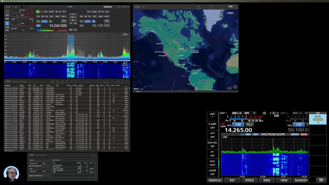 Icom IC-7760 NR Test