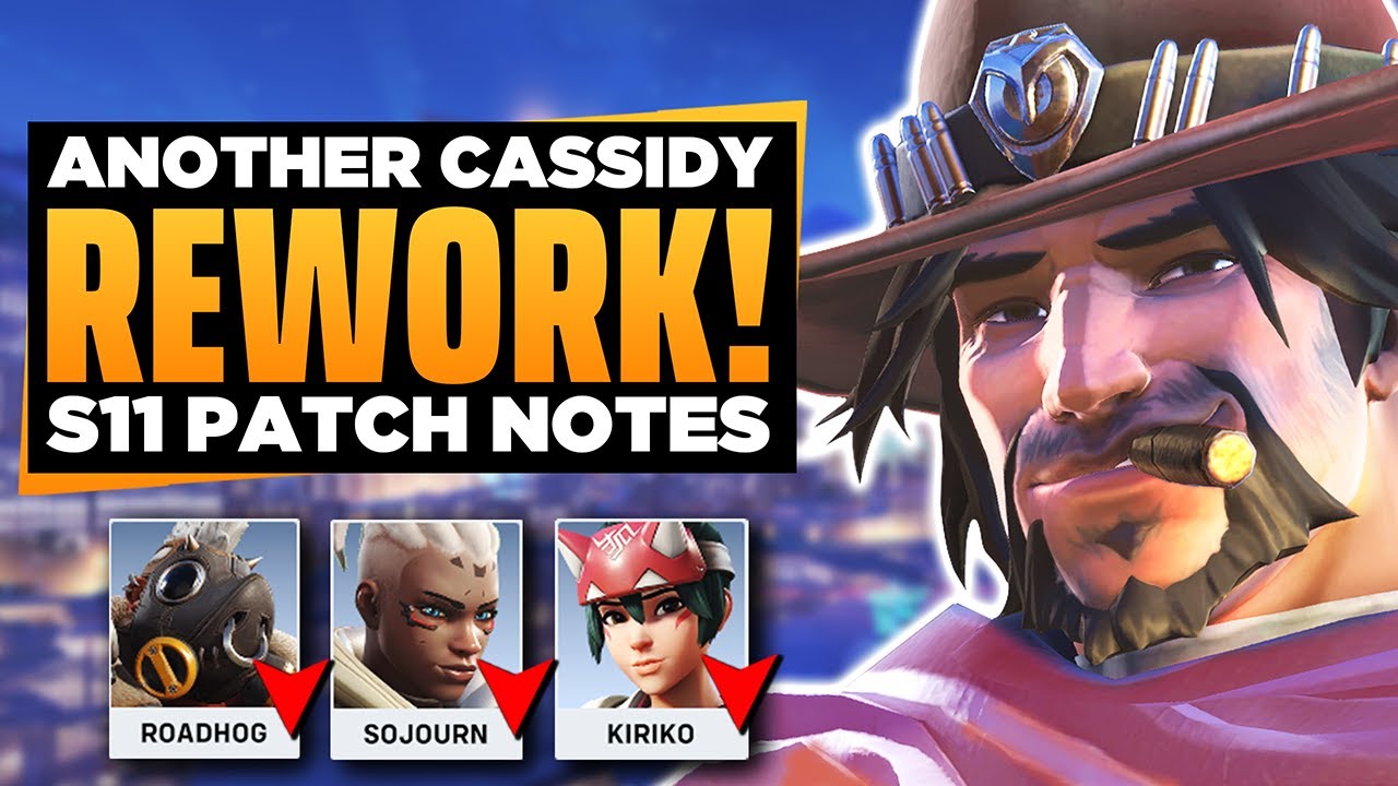NEW Cassidy Rework! - HUGE Nerfs to Roadhog Sojourn & Kiriko