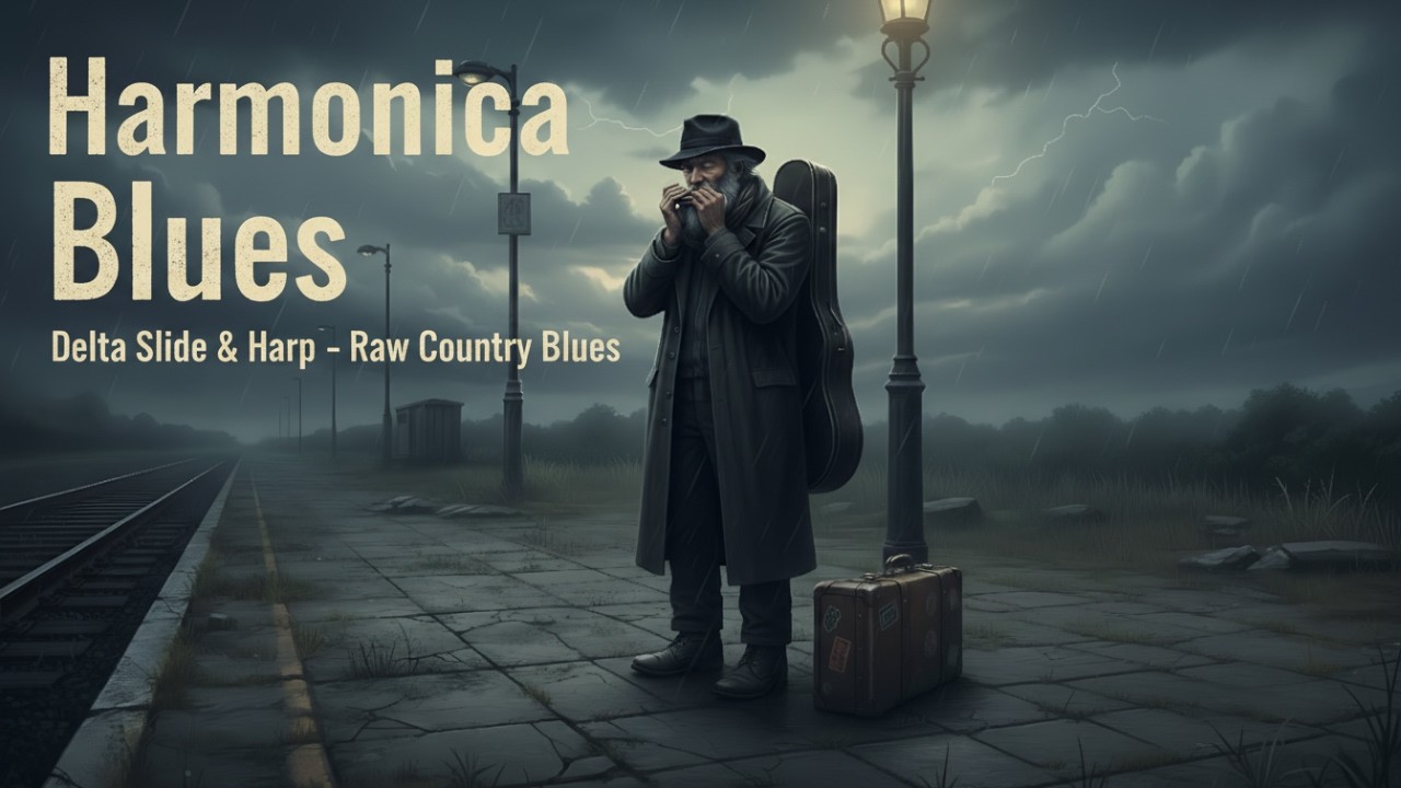 Harmonica Blues | Deep Southern Delta Sound – Smoky Blues Mood