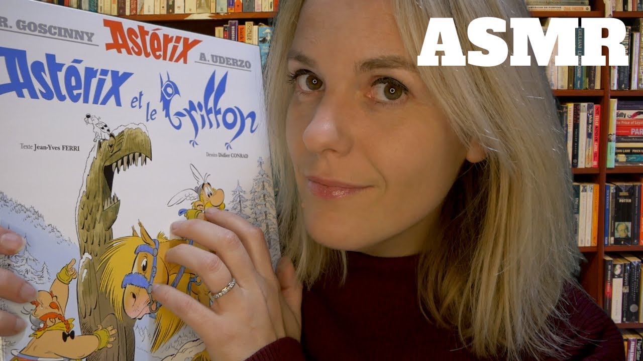 ASMR FR 📚 RP Gentille libraire s'occupe de vous !