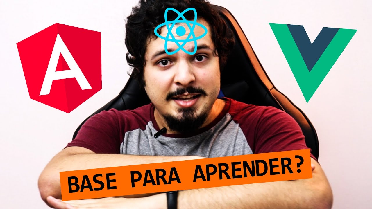 O que estudar antes de tentar aprender um Framework JavaScript? (React, Angular, Vue) #ImersaoReact