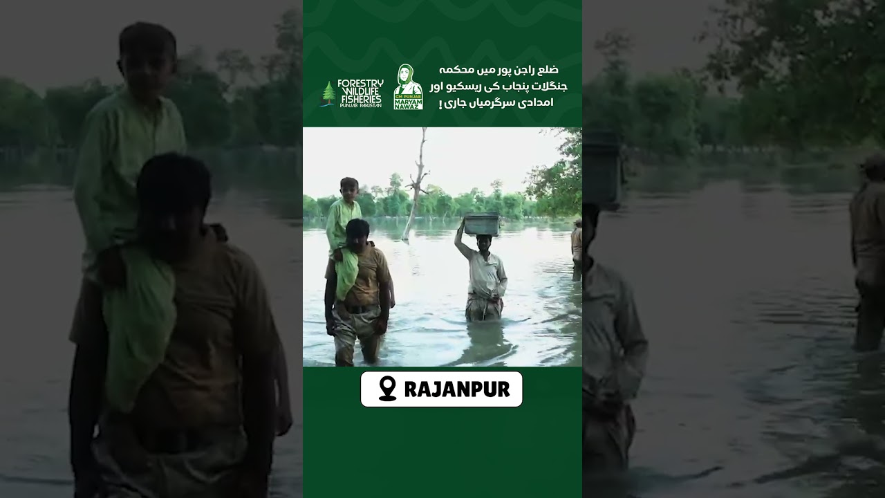 Punjab Forest Department&rsquo;s Ongoing Rescue Operations in Rajanpur