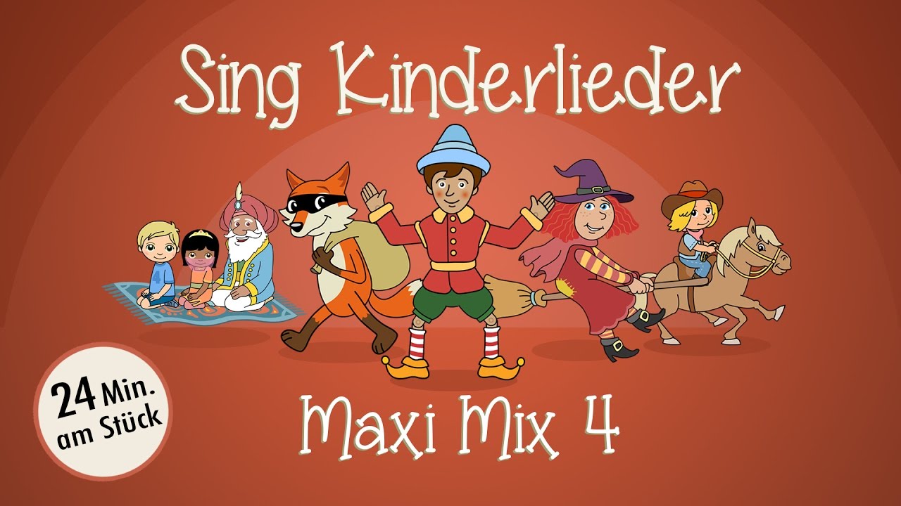 Sing Kinderlieder Maxi-Mix 4: Aramsamsam u.v.m. - Kinderlieder zum Mitsingen | Sing Kinderlieder