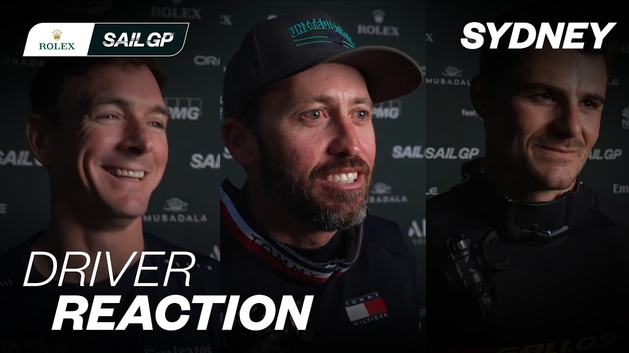 Drivers React: Day Two of the KPMG Sydney Sail Grand Prix 🇦🇺
