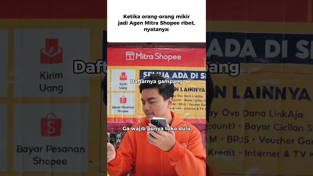 Jadi Agen Mitra Shopee Tanpa Ribet!