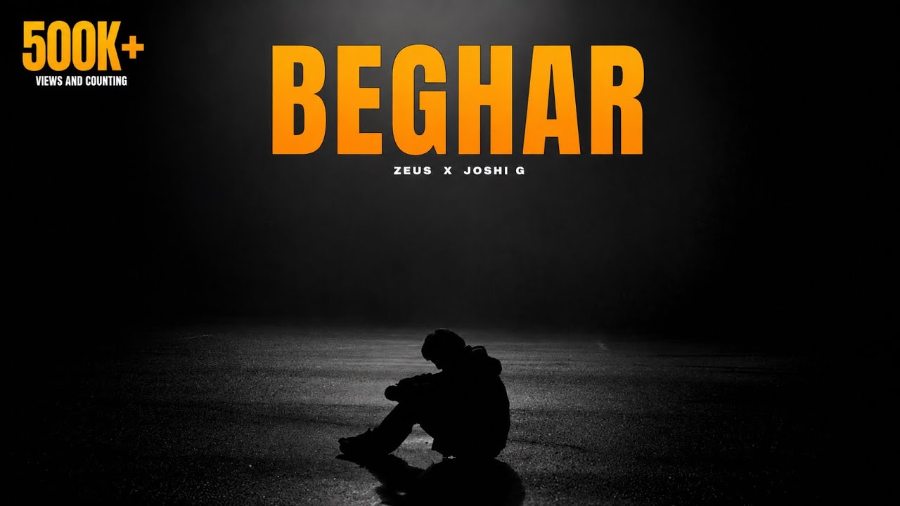 BEGHAR - ZEUS X JOSHI G | Official Audio | Prod. Sombre beats | Latest Rap Song