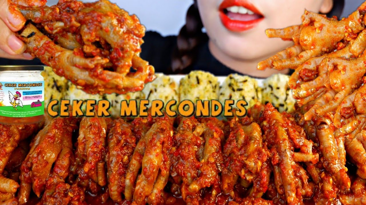 PEDES ANGKER 🔥 | ASMR CEKER MERCONDES + BOLA NASI PEDESNYA BIKIN KETAGIHAN ❤️ | Asmr Indonesia