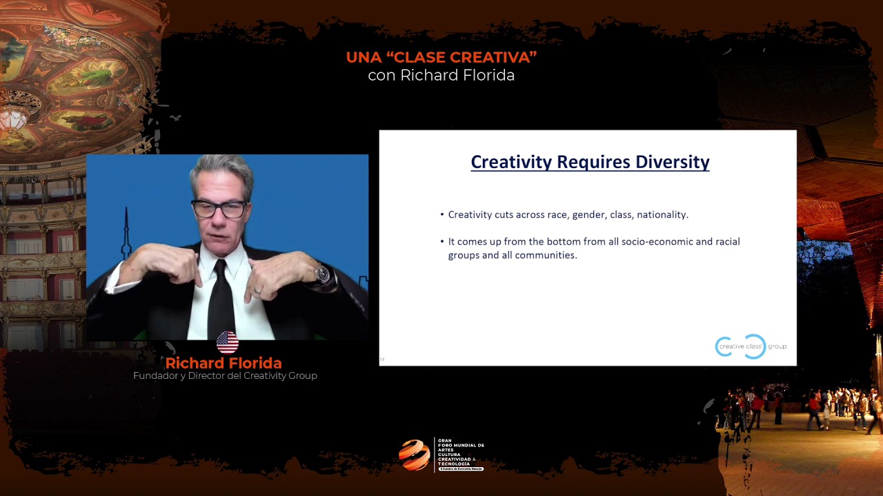 GFACCT - Una “clase creativa” con Richard Florida (Español)
