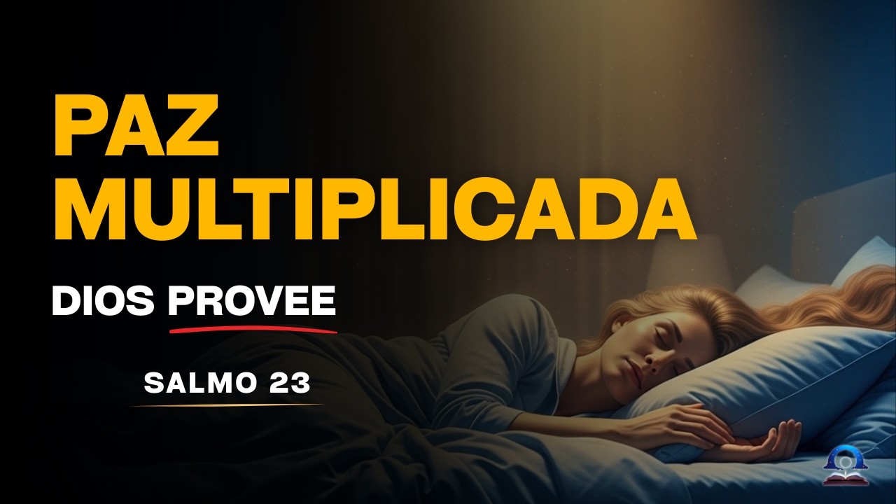 Salmo 23: Escucha esto antes de dormir y deja que Dios multiplique tu paz hoy
