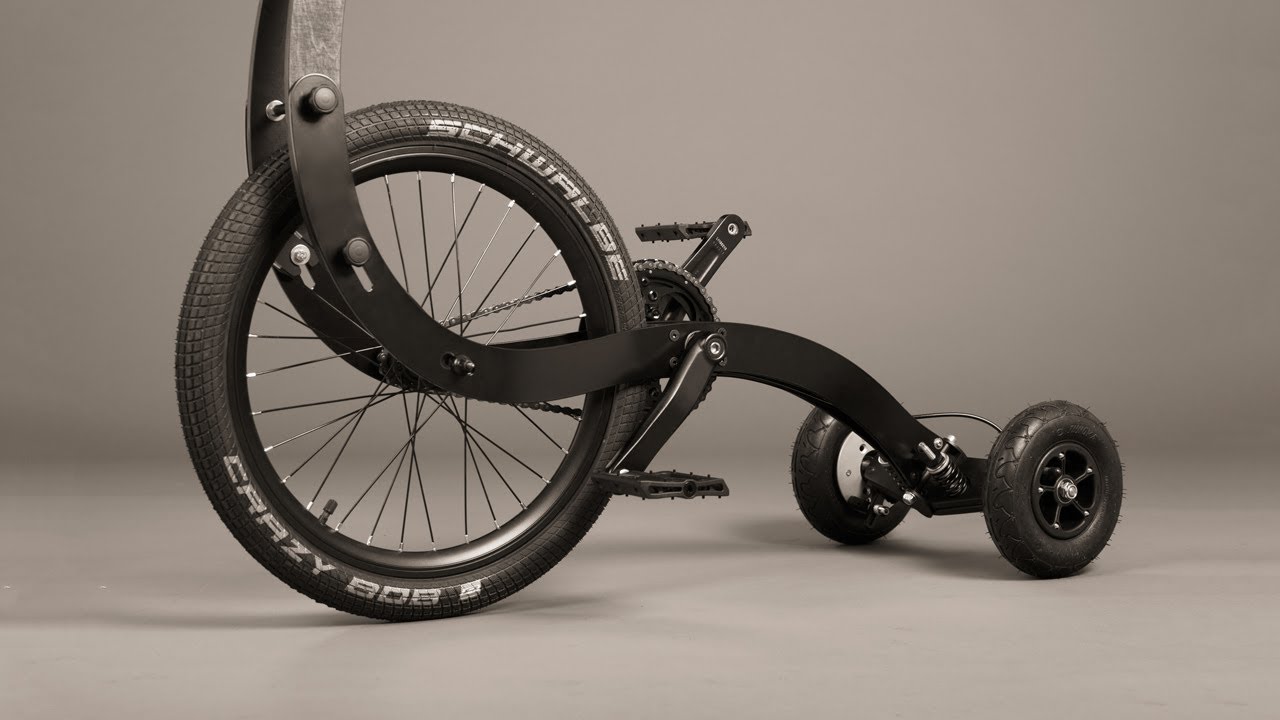 Halfbike II - транспортное средство нового поколения.