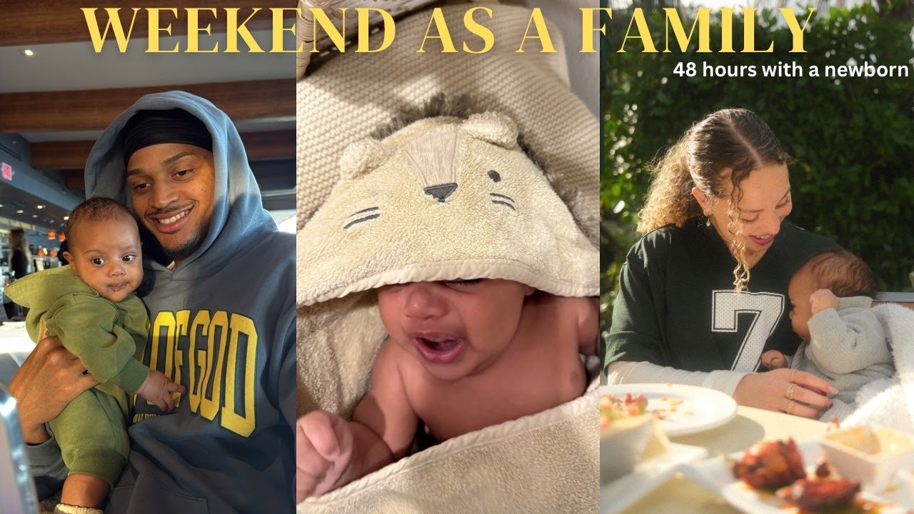 48 hours with a Newborn | Family time