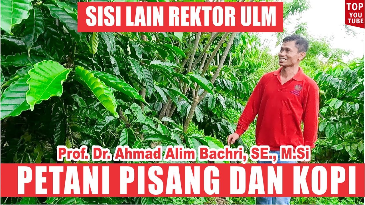 SISI LAIN PROF ALIM, REKTOR ULM YANG HOBI BERTANI