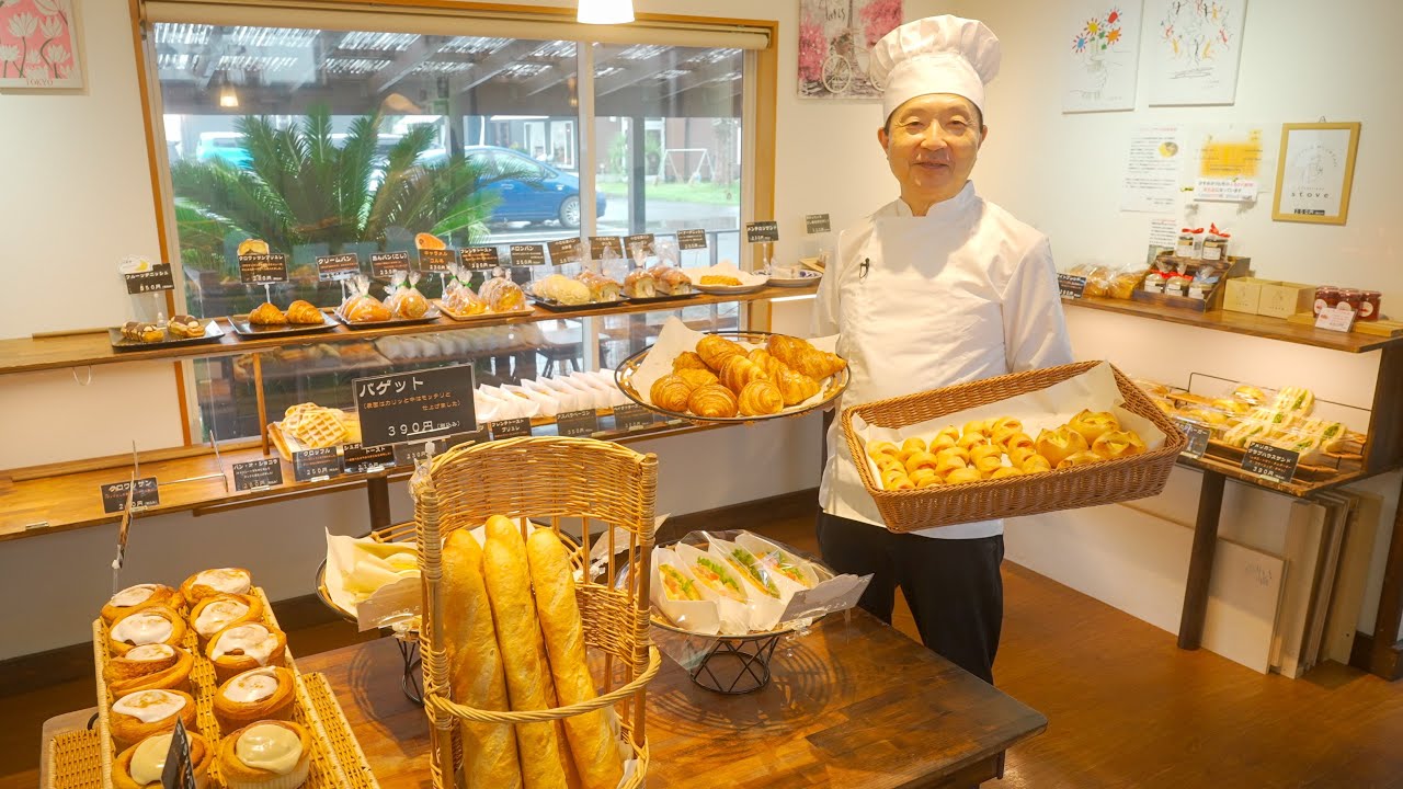 60歳を過ぎてパン屋に挑戦！情熱パン屋さんに密着！Japanese bakery