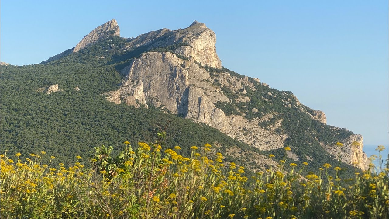 Красивые дороги Крыма . Из Бахчисарая в Ялту через АЙ- Петри
