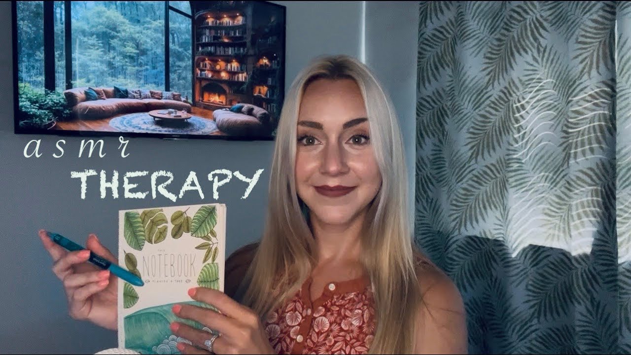 ASMR Roleplay Therapist Provides Cognitive Bahavioral Therapy 🌿