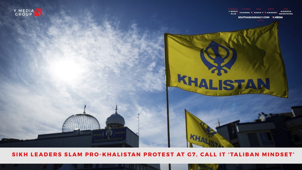 Sikh leaders slam pro-Khalistan protest at G7, call it &lsquo;Taliban mindset&rsquo;