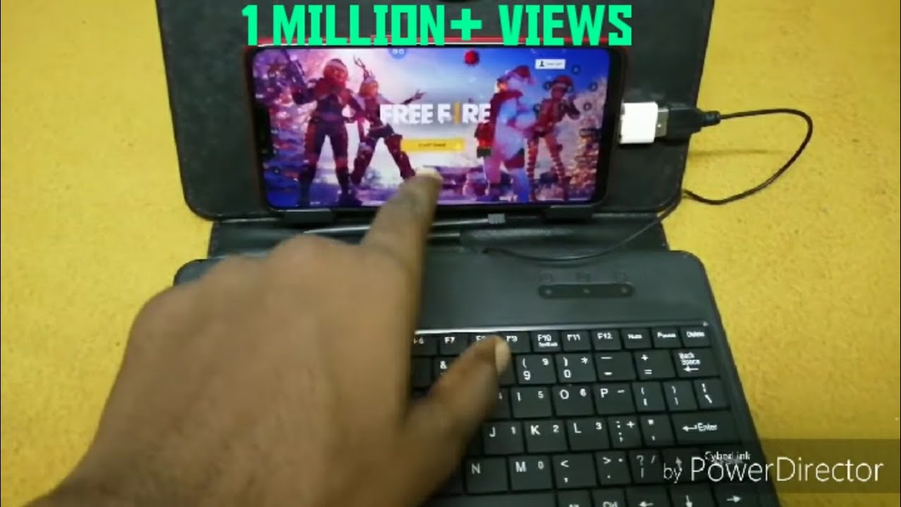 How to play free fire on keyboard || with proof || Gameplay