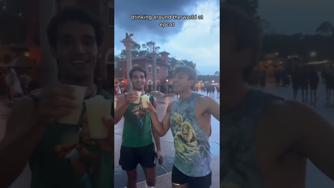 drinking around the world in epcot is NEVER (always) a good idea #epcot #world