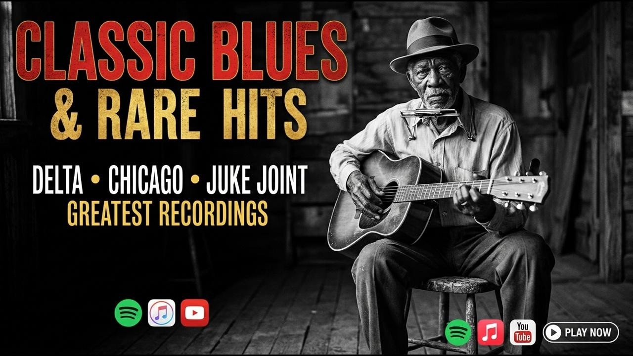 Blues Rock Highway Playlist 🎸 Deep Guitar Blues for Empty Roads