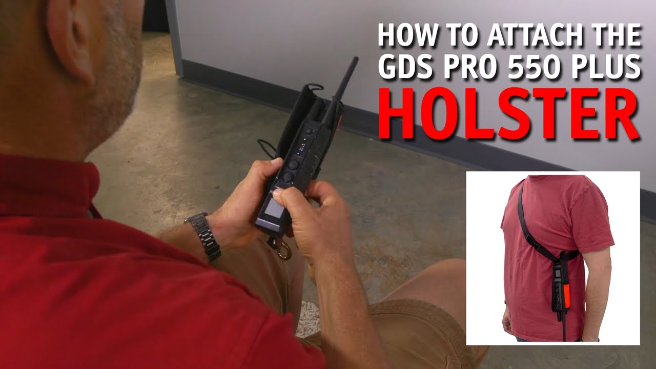 How to Attach the Gun Dog Supply Garmin PRO 550 PLUS Holster