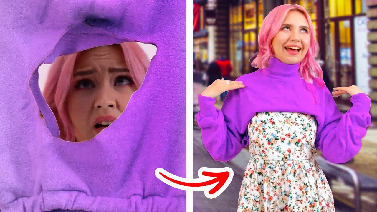 Easy Ways to Reuse Old Clothes || DIY Clothing Hacks