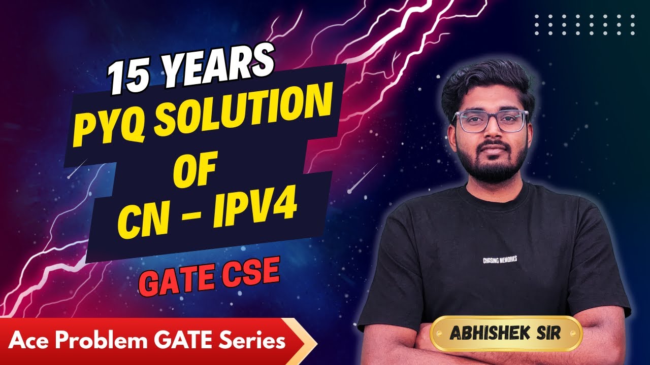 GATE CSE PYQ Series – CN Part 1 | OSI Model, Addressing & Subnetting (2009–2024)
