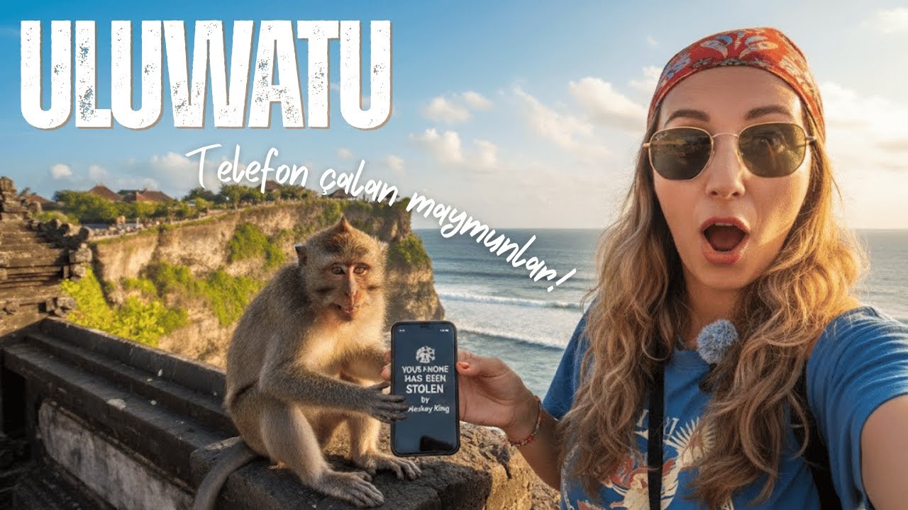Bu tapınağın manzarası inanılmaz! | Uluwatu Vlog PART 1 | Bali