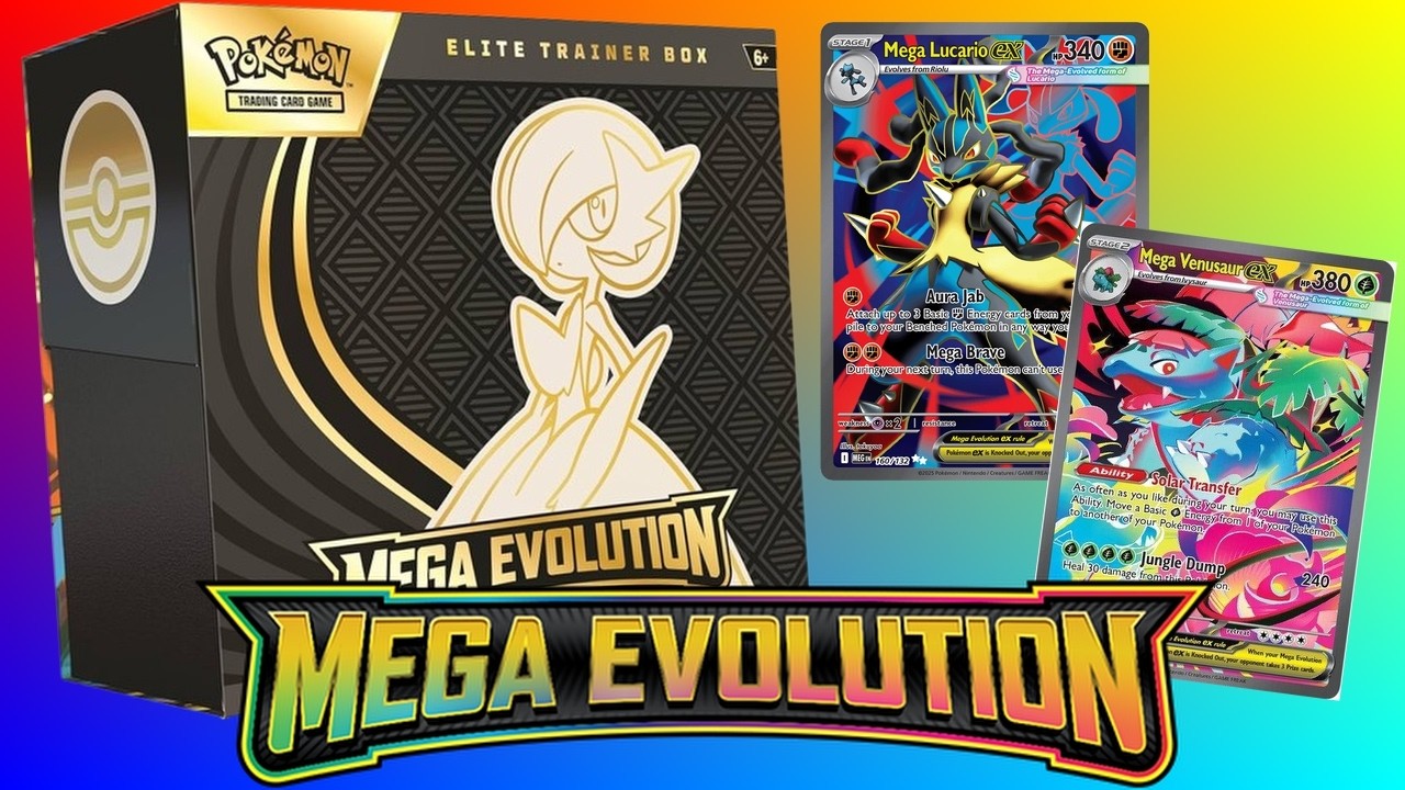 Pokémon Mega Evolution Elite Trainer Box Opening!!!