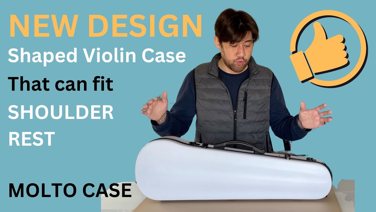 New Shaped Violin Case That Can Fit Shoulder Rest