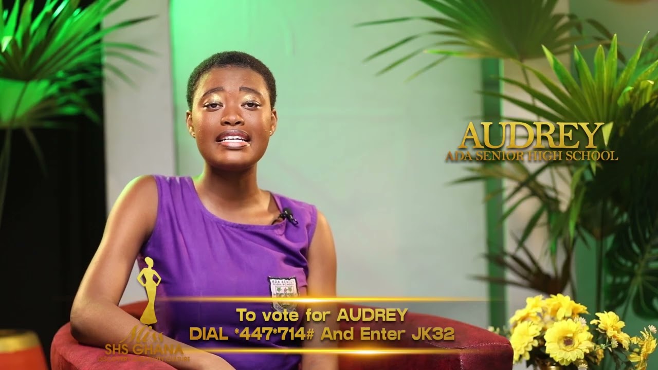 Audrey from Greater Accra region representing Ada SHS PROFILE VIDEO