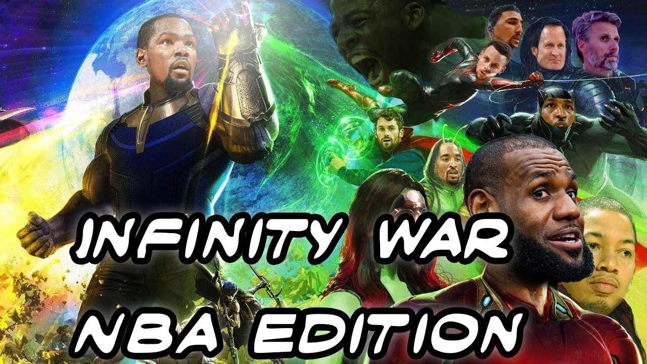 Avengers Infinity War NBA edition (trailer mashup)