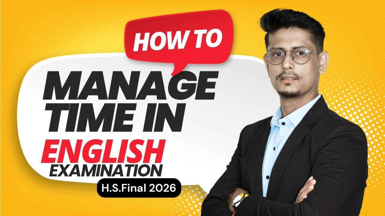 Finish Your English Paper On Time! HS Final 2026 Time Management Strategy