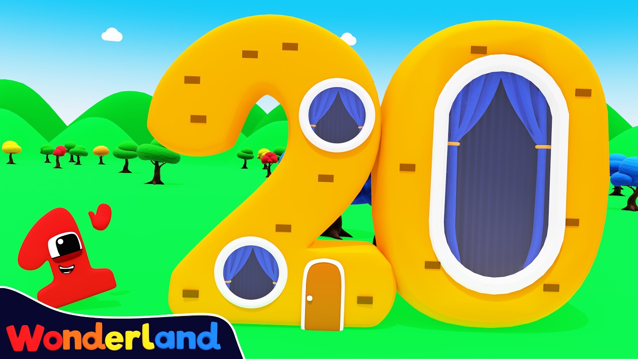 Wonderland: Count from 1 to 20 | Party Time 🎉| Learn to Count